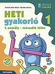 Heti gyakorló 1. osztály II. félév - Egy kötetben tartalmazza a matematika és magyar gyakorlófeladatokat, a heti ütemezése a központi tankönyvekhez igazodik, de bármely tankönyvhöz jól használható MS-1132