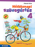 Htkznapi szvegrts 4. o. - Munkafzet A munkafzet olyan lethelyzetek megoldsra kszti fel a kisdikokat, amelyekben mr nllan kell helytllniuk, pldul a helyi kzlekeds, vsrls, biztonsgos szmtgp-hasznlat. A gyerekek brk, diagramok, tblzatok, trkpek, gyakori jelzsek rtelmezsben olyan rutint szereznek, amelyek a fels tagozaton nlklzhetetlenek. Digitlis megoldsokkal MS-1674