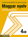 Magyar nyelv 4. AB. tszm. (NAT2020) A tudásszintmérő feladatlapokra kizárólag iskolai megrendelést teljesítünk. MS-2739U