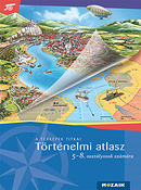 Történelmi atlasz 5-8. Az illusztrációkkal díszített történelmi atlasszal életre kel a történelem MS-4115